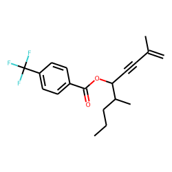 4-(Ttifluoromethyl)benzoic acid, 2,6-dimethylnon-1-en-3-yn-5-yl ester