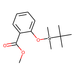 Benzoic acid, 2-(tert.-butyldimethylsilyloxy)-, methyl ester