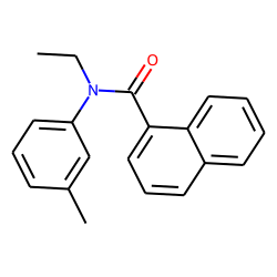 1-Naphthamide, N-ethyl-N-(3-methylphenyl)-