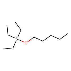 Silane, triethyl(pentyloxy)-