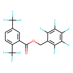2,5-Di(trifluoromethyl)benzoic acid, pentafluorobenzyl ester