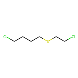 2-Chloroethyl 4-chlorobutyl sulfide