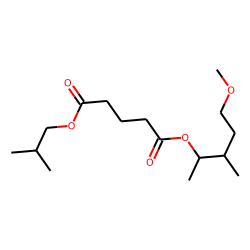Glutaric acid, isobutyl 5-methoxy-3-methylpent-2-yl ester