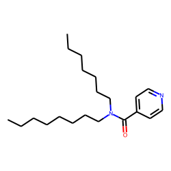 Isonicotinamide, N-heptyl-N-octyl-