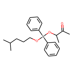 Silane, diphenylisohexyloxy(3-oxobut-2-yloxy)-