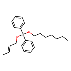 Silane, diphenyl(but-2-en-1-yloxy)heptyloxy-