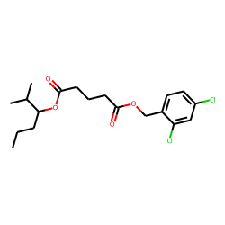 Glutaric acid, 2-methylhex-3-yl 2,4-dichlorobenzyl ester