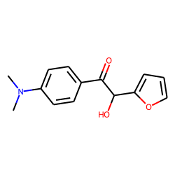 1-Ethanone, 2-hydroxy, 1-(4-dimethylaminophenyl)-2-(2-furyl)