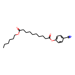 Sebacic acid, 4-cyanophenyl hexyl ester