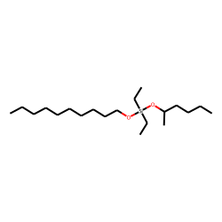 Silane, diethyldecyloxy(2-hexyloxy)-