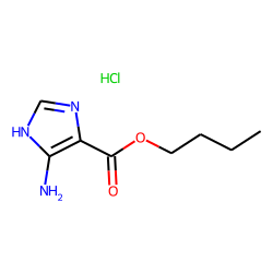 4-Imidazolecarboxylic acid, 5-amino-, butyl ester, monohydrochloride