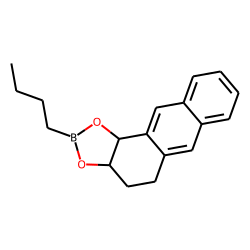 cis-Anthracene, 1,2,3,4-tetrahydro-1,2-diol, butylboronate