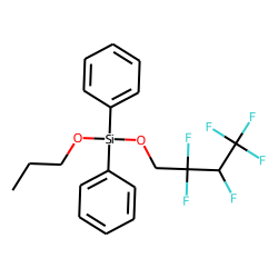 Silane, diphenyl(2,2,3,4,4,4-hexafluorobutoxy)propoxy-