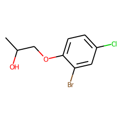 1-(2-Bromo-4-chlorophenoxy)-2-propanol