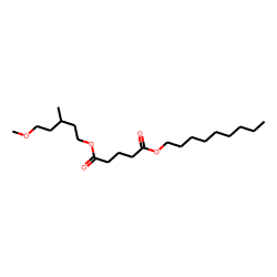 Glutaric acid, 5-methoxy-3-methylpentyl nonyl ester