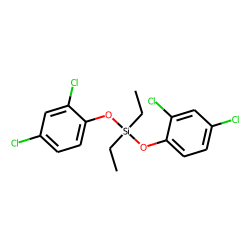 Silane, diethyldi(2,4-dichlorophenoxy)-
