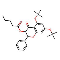 Pinobanksin-3-pentanoate, bis-TMS
