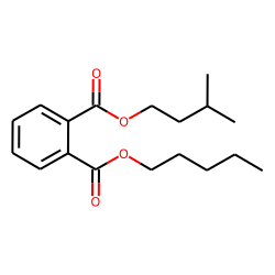 Phthalic acid, 3-methylbutyl pentyl ester
