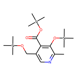4-Pyridoxic acid, bis(trimethylsilyl) ether, trimethylsilyl ester