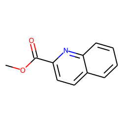 2-Quinolinecarboxylic acid, methyl ester