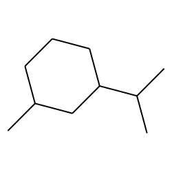 Cyclohexane, 1-methyl-3-(1-methylethyl)-