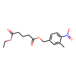 Glutaric acid, ethyl 3-methyl-4-nitrobenzyl ester
