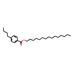 4-Butylbenzoic acid, pentadecyl ester