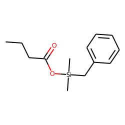 Butyric acid, benzyldimethylsilyl ester