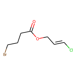 4-Bromobutanoic acid, 3-chloroprop-2-enyl ester