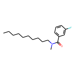 Benzamide, N-decyl-N-methyl-3-fluoro-