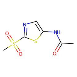 Thiazole, 5-acetamido-2-(methylsulfonyl)-