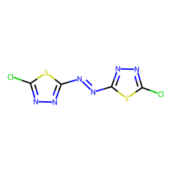5,5'-Dichloro-[2,2'-azo-1,3,4-thiadiazol]