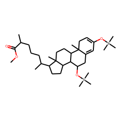 7«alpha»-Hydroxy-3-oxo-4-cholestenoate, MeTMS