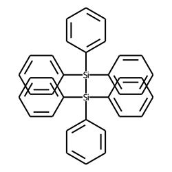 Disilane, hexaphenyl-