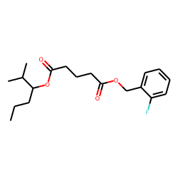 Glutaric acid, 2-fluorobenzyl 2-methylhex-3-yl ester