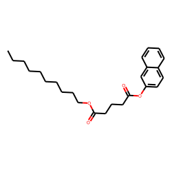 Glutaric acid, decyl 2-naphthyl ester