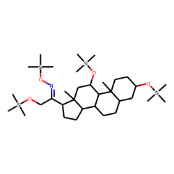 allo-Tetrahydrocorticosterone, TMSO-TMS # 1