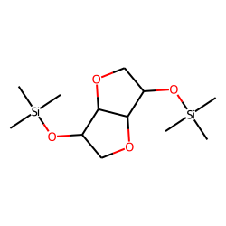 1,4:3,6-Dianhydromannitol, TMS