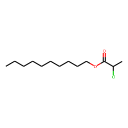 2- Chloropropionic acid, decyl ester