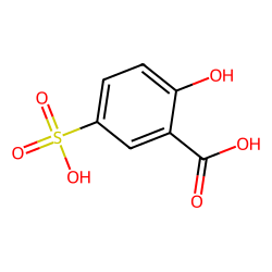 Benzoic acid, 2-hydroxy-5-sulfo-