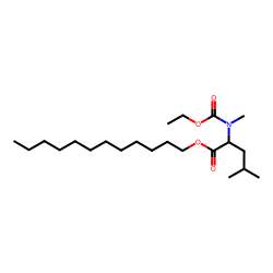 L-Leucine, N-ethoxycarbonyl-N-methyl-, dodecyl ester