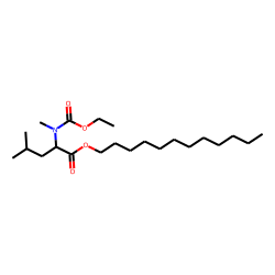 l-Leucine, N-ethoxycarbonyl-N-methyl-, dodecyl ester