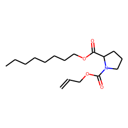 d-Proline, N-allyloxycarbonyl-, octyl ester