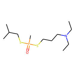 S-Isobutyl, S-2-(diethylamino)ethyl methyldithiophosphonate