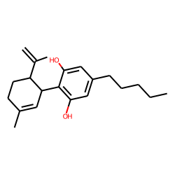 Resorcinol, 2-p-mentha-1,8-dien-3-yl-5-pentyl-, (-)-(E)-