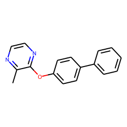 2-(P-phenylphenoxy)-3-methyl pyrazine