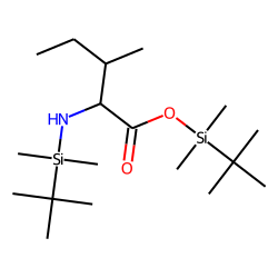 N,O-Bis(dimethyl-t-butylsilyl)-l-isoleucine