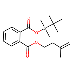 tert-Butyldimethylsilyl 3-methylbut-3-enyl phthalate