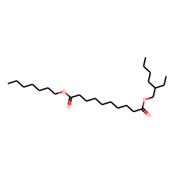 Sebacic acid, 2-ethylhexyl heptyl ester