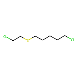 2-Chloroethyl 5-chloropentyl sulfide